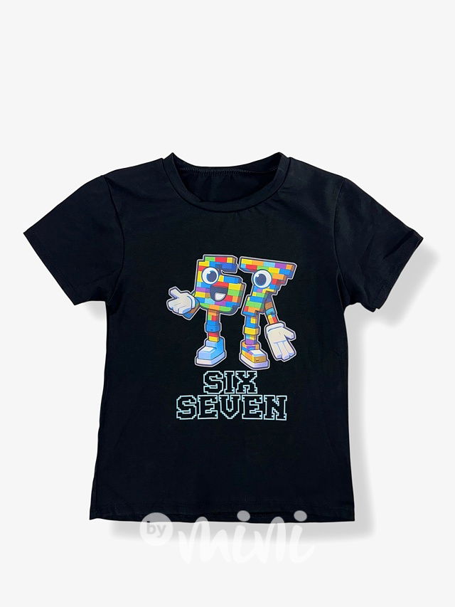 Six Seven triko černé
