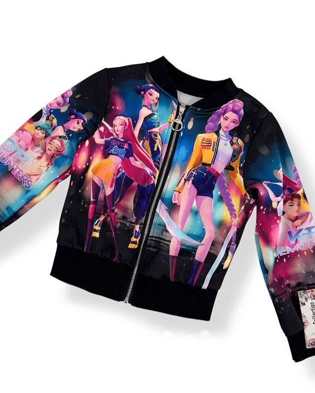 Demon Hunters bomber zateplená mikina