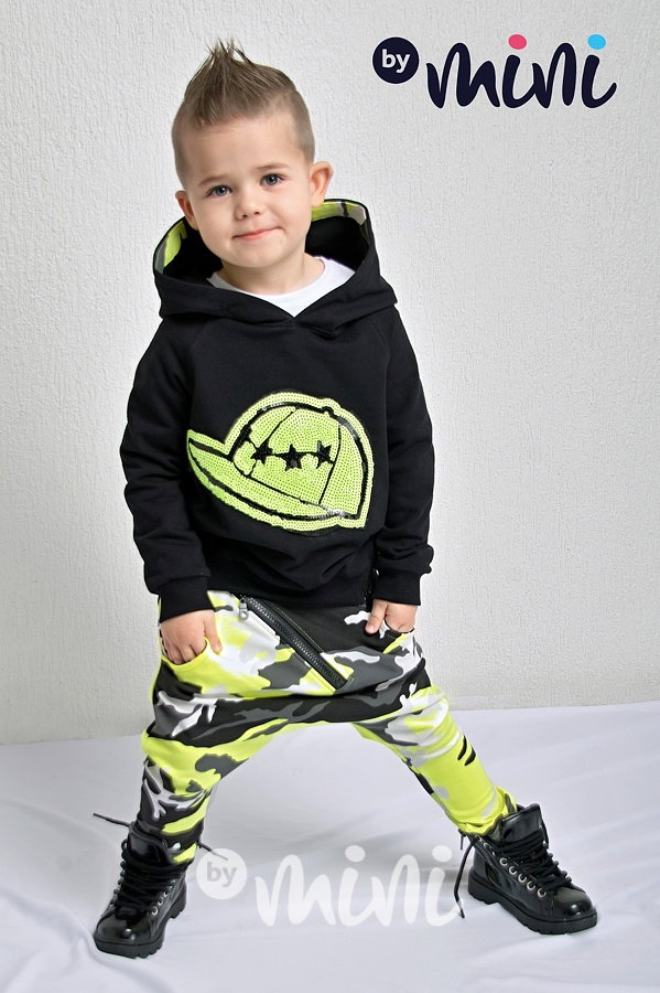 NEW neon army baggy zip