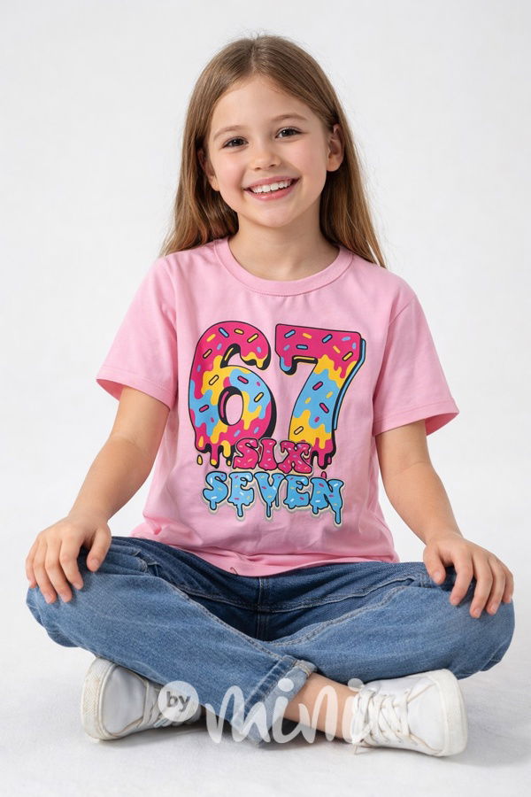 Six Seven triko růžové