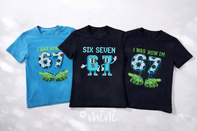 Six Seven triko football černé