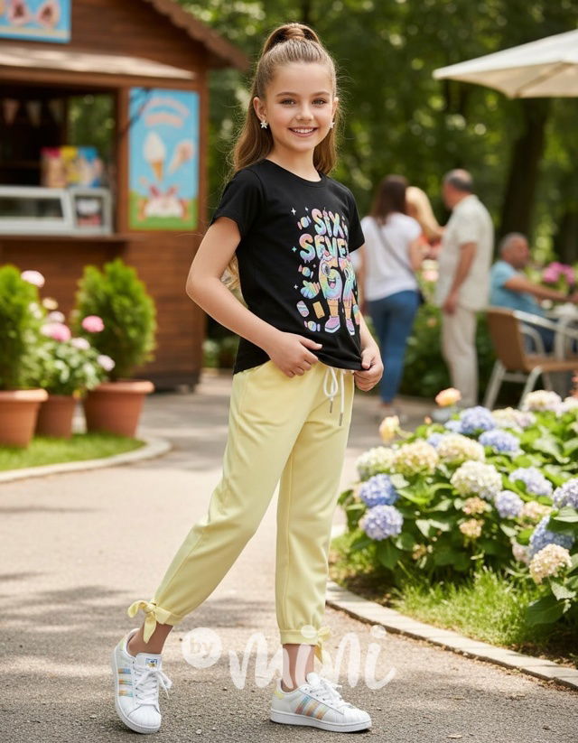 Mašličkové kalhoty sunshine