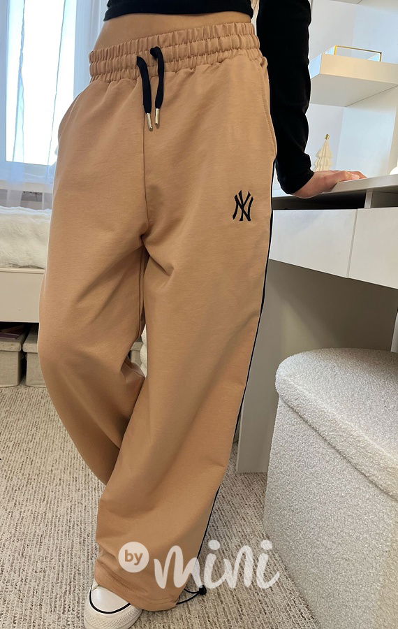 Relax NY lounge tepláky béžové