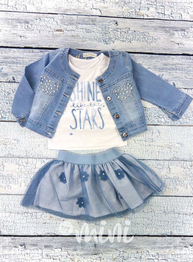 Jeans 3ks komplet shine