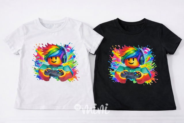 Roblox triko PLAY bílé