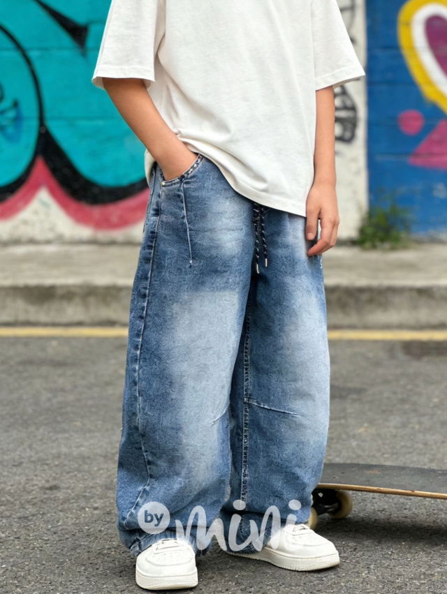 Baggy volné jeansy