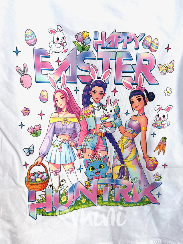 Velikonoční HUNTRIX triko bílé