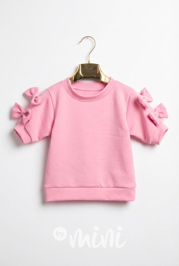 Mašličková blůzka růžová