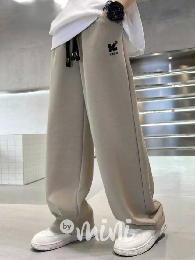 Baggy tepláky béžové