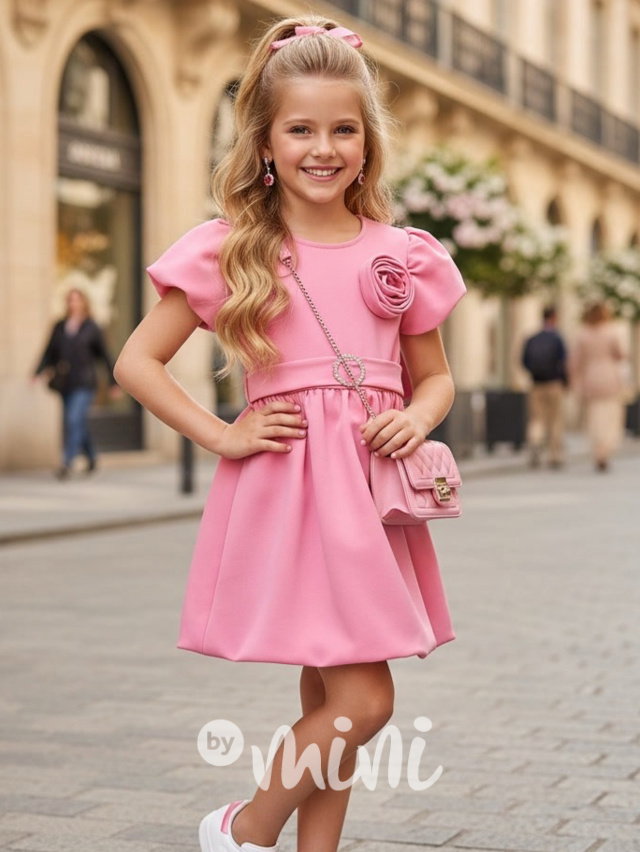 ROSE slavnostní šaty pink