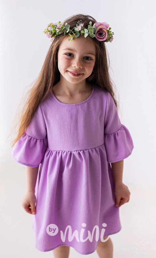 Lily Grey boho šaty lila