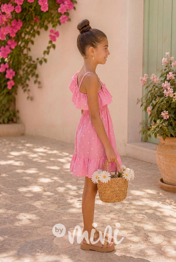 Amélie letní šaty pink