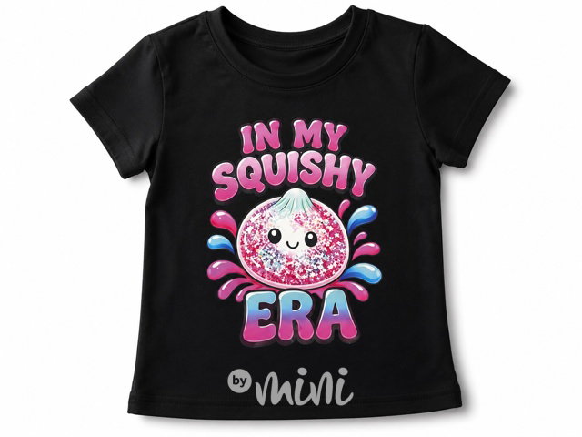 Squishy ERA triko černé
