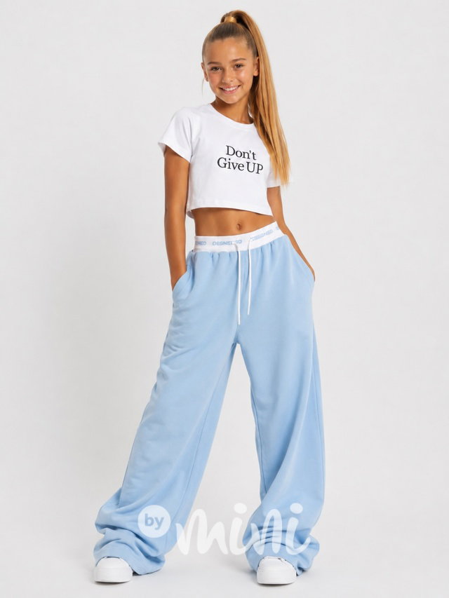 DESIGNED premium lounge teen pants BABY BLUE