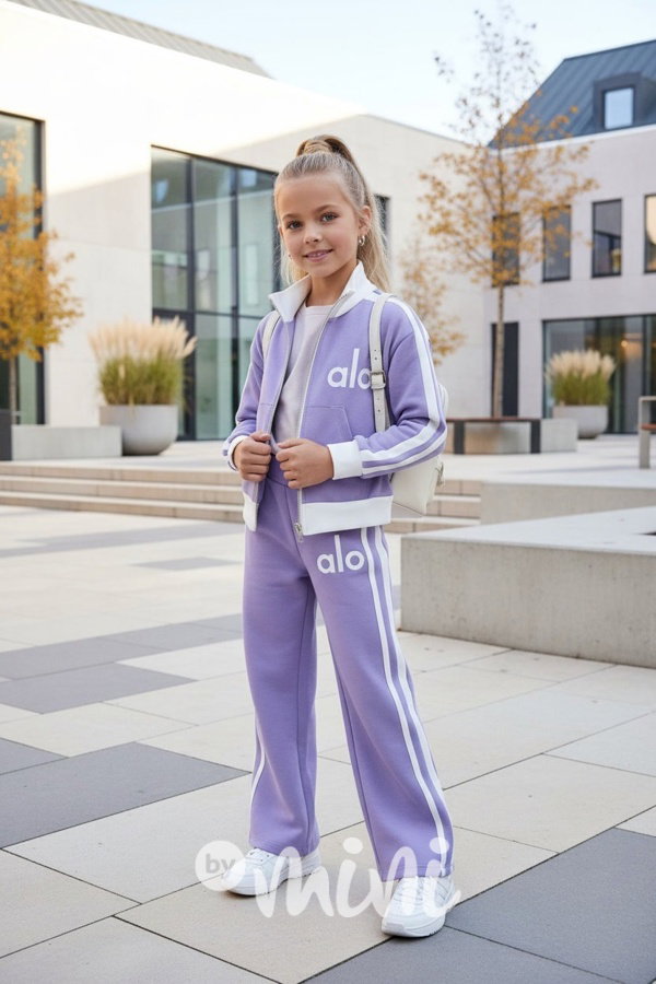 ALO lila sporty set