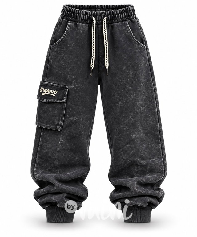 Organic street acid wash baggy