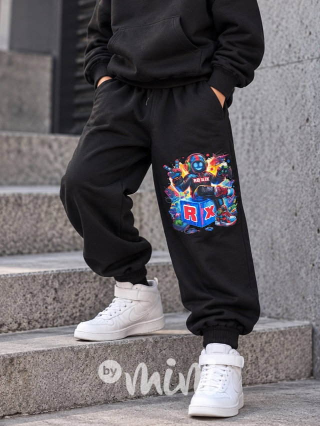 Roblox tepláky černé