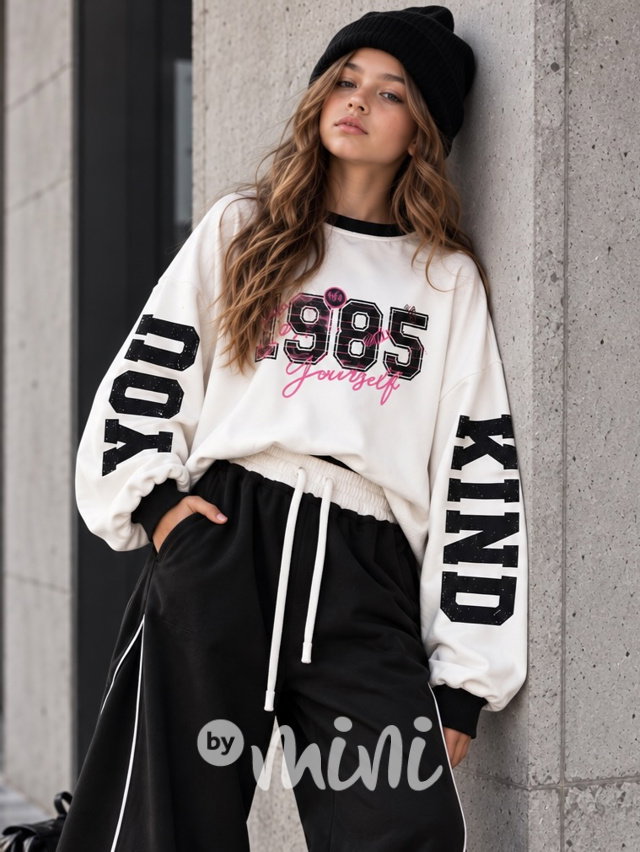 Yourself crop oversized mikina