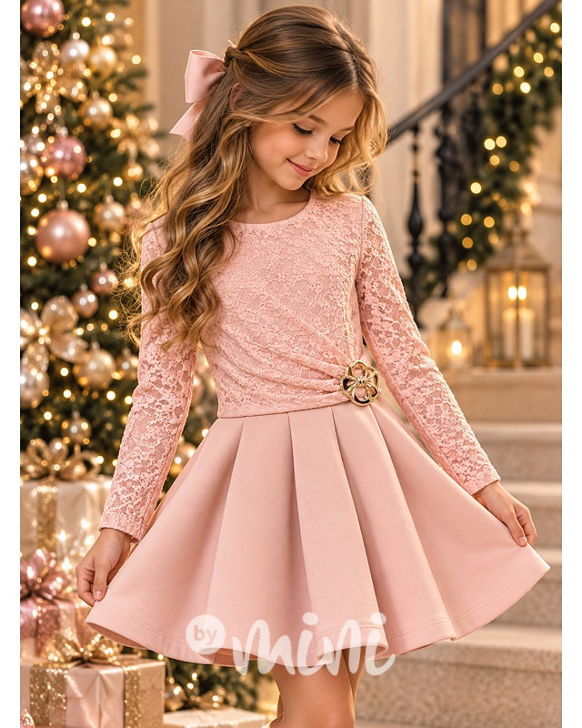 Sváteční šaty Elegance pink