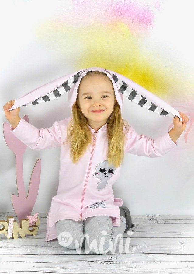 Bunny tunikomikča pink