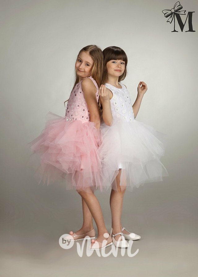 Dívčí společenské šaty #Luxury dress "Pink XXL"