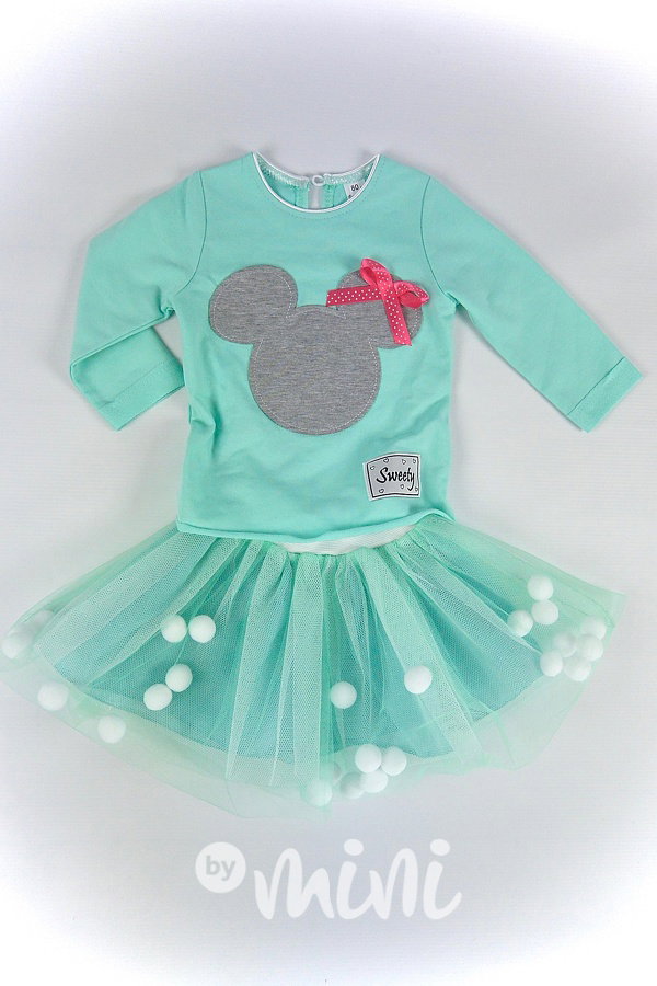 Mint bambulkový tutu set