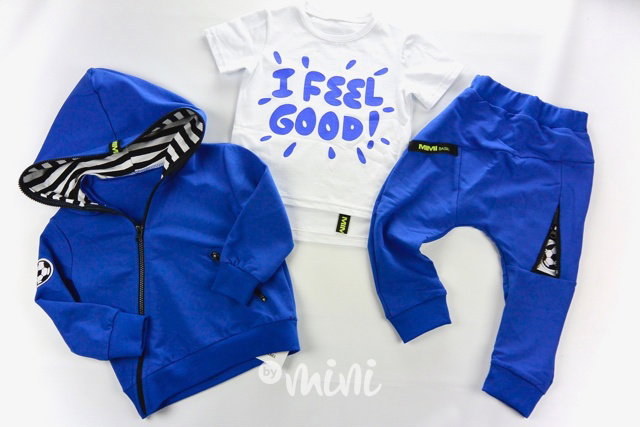 I feel good triko blue