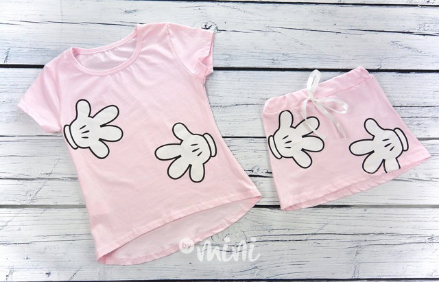 Summer Disney set pink