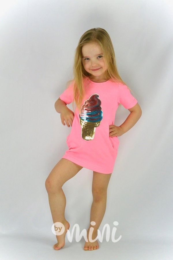 Ice cream neon dress