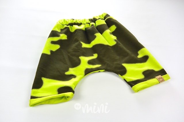 Lemon army baggy shorts