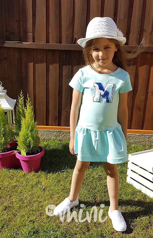 "M" summer dress blue