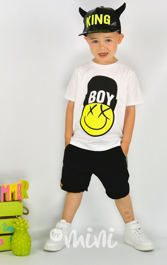 BOY triko bílé