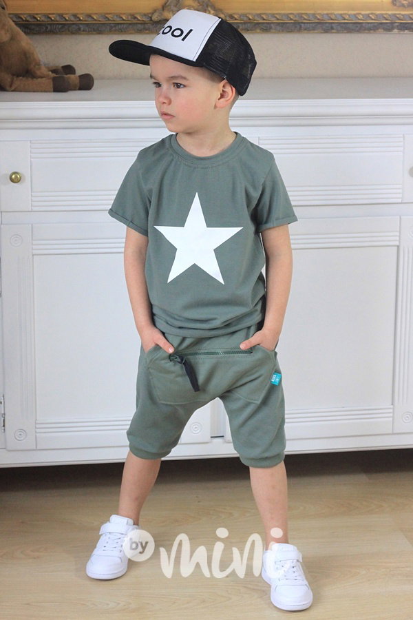 Khaki star set