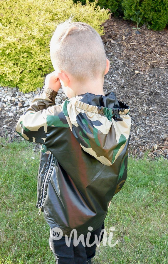 Army/Black bunda větrovka