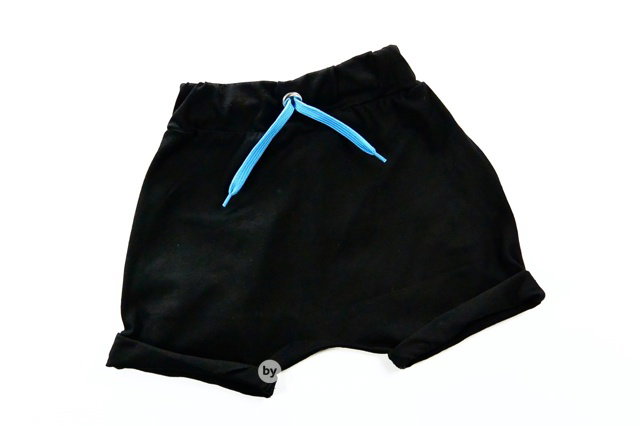 Black baggy shorts