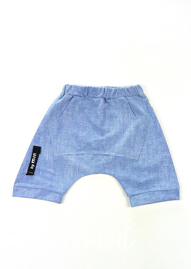 Jeans kraťasy s kapsou