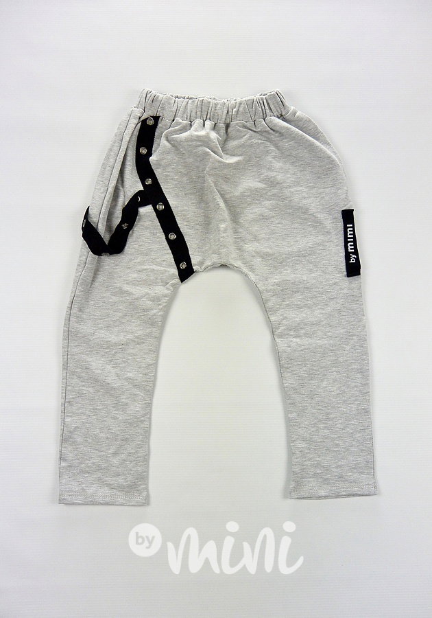 Grey baggy s laclem