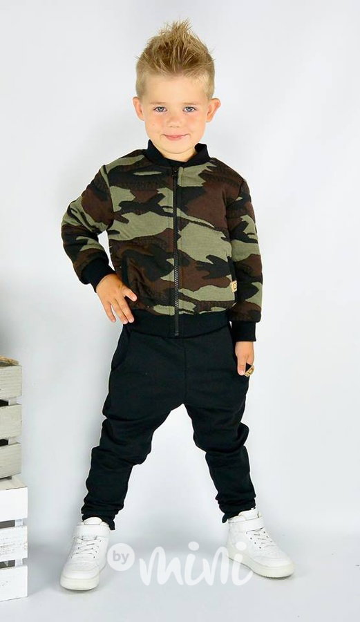 Black basic tepláčky