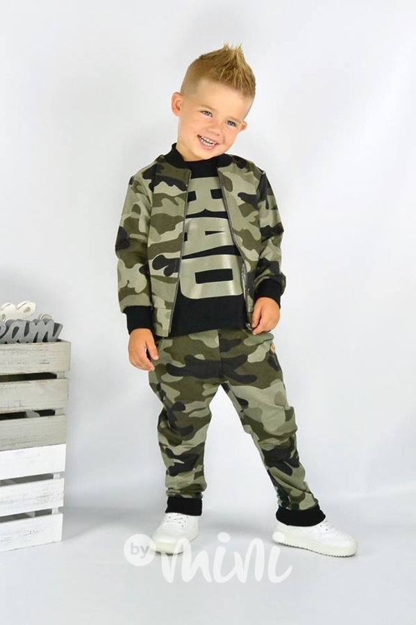 Green army bomber mikina