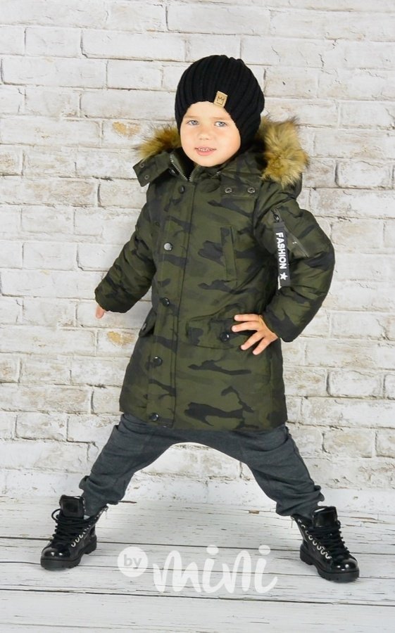 Army chlapecký zimní kabátek