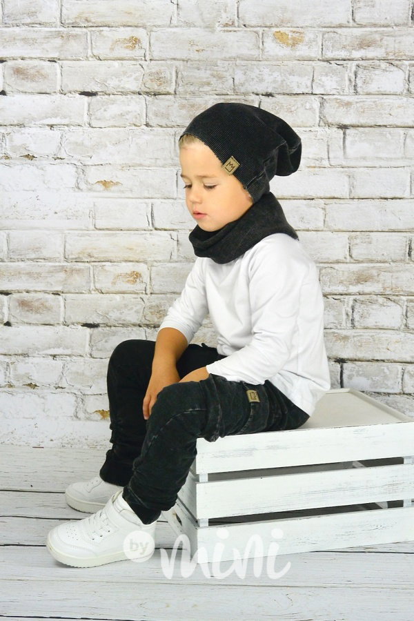 Soft black baggy kapsáče alá jeans