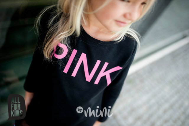 PINK síťovaná tunika