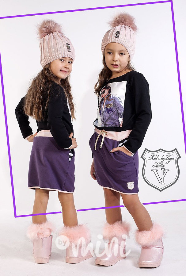 Purple šaty