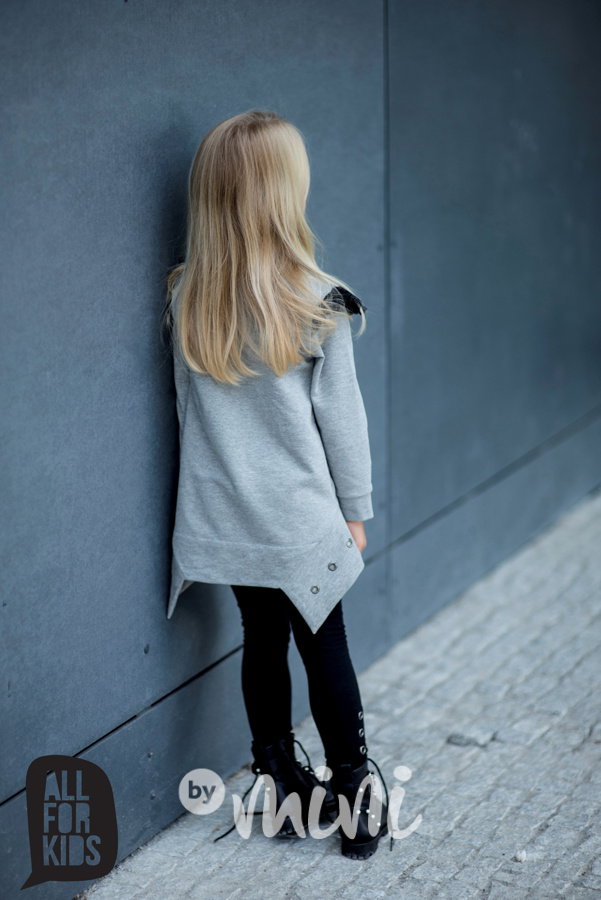 GRL grey tunika + legíny