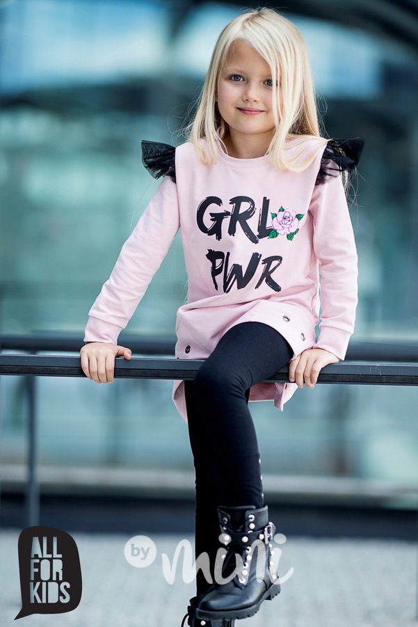 GRL pink tunika + legíny