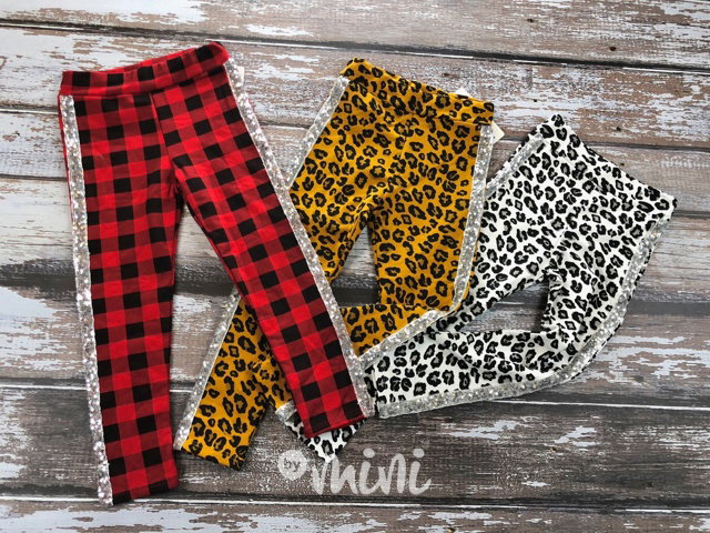 Termo legíny mustard leopard