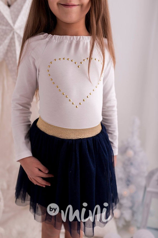 Gold/Blue tutu sukně