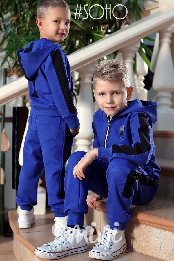 Royal blue tepláková souprava