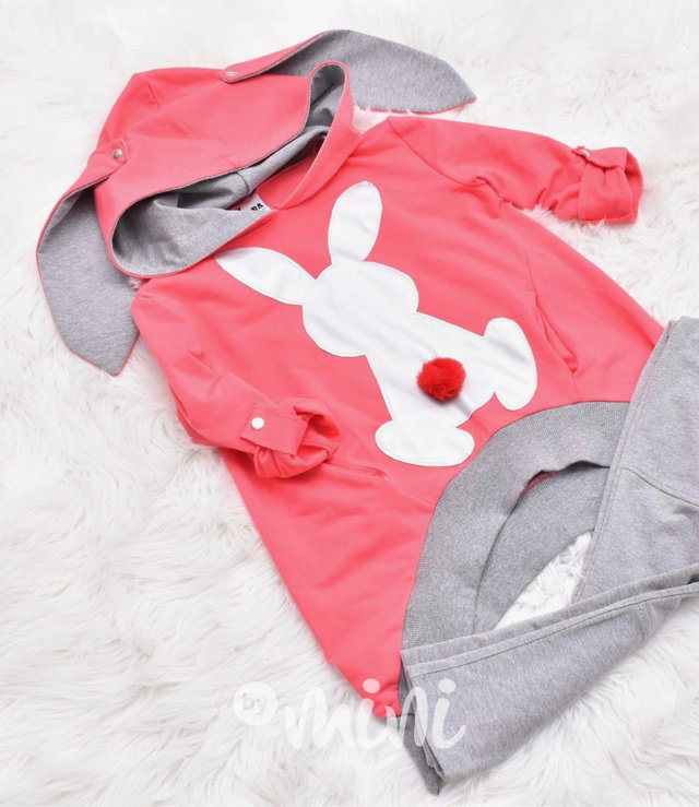 Pink bunny atypická long mikča