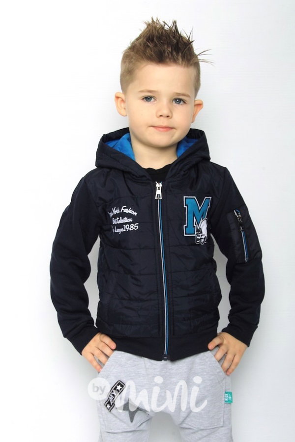 Blikací mikčobunda modrá